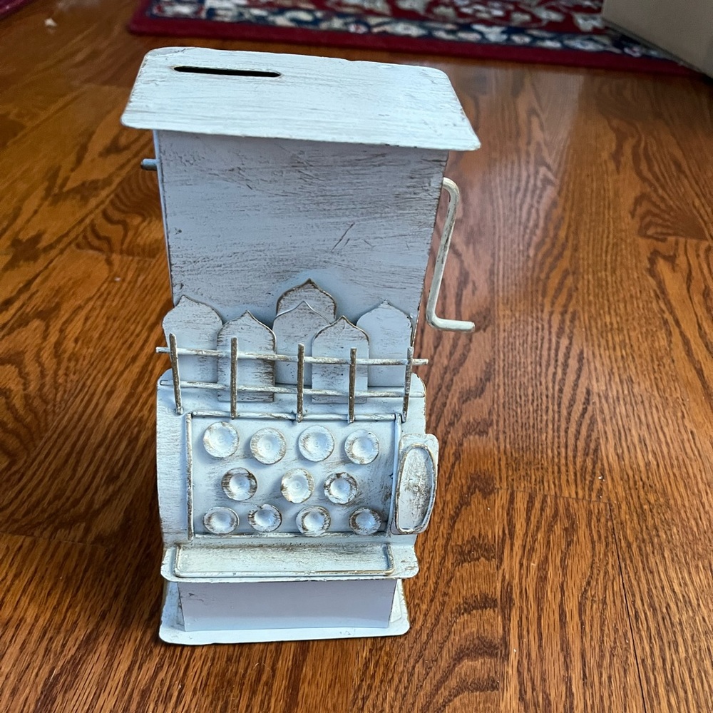 Vintage Tin Bank